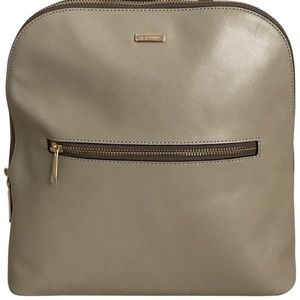 Brahmin - Felicity Topsail Sand Leather Backpack